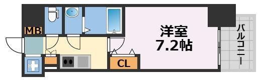 フォーリアライズ弁天町ノビアの間取り画像