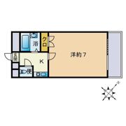 ライベストコート美野島の間取り画像