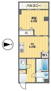 ボナール本町の間取り画像
