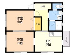 パールハイツの間取り画像