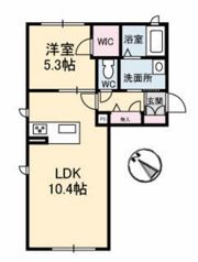ディアコート温品の間取り画像