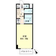 北辰ヒルズ早稲田の間取り画像