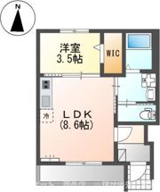 サンシャイン針田Ⅲの間取り画像