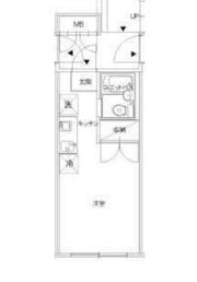 アールアパートメント大供表町の間取り画像