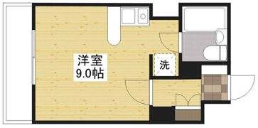 清水ハイツの間取り画像