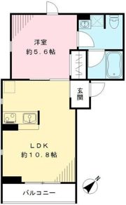 油面パークヴィレッジD棟の間取り画像