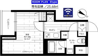 グランドコンシェルジュ日本橋水天宮の間取り画像