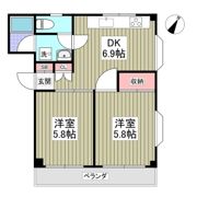 セブンスターハイツの間取り画像
