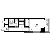 シャトー元町の間取り画像