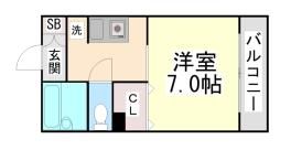 ベルディ灘の間取り画像