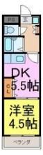 クイーンシンフォニー今池の間取り画像