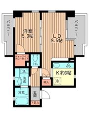 クラージュKAMAKURAYAの間取り画像