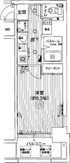 ダイドーメゾン梅田の間取り画像