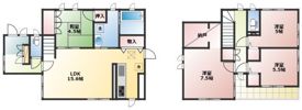 川入戸建の間取り画像