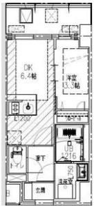 JMFレジデンス都島の間取り画像
