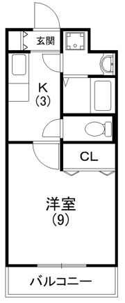 バンブーリーヴスⅠの間取り画像