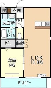 エミネンスⅢの間取り画像