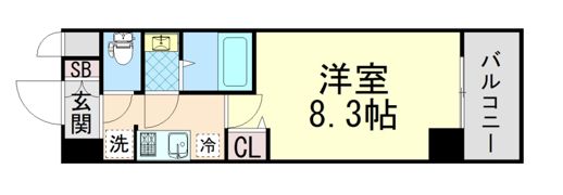 ファーストフィオーレ東灘の間取り画像