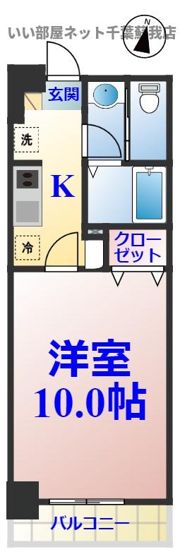 Biz STAY 千葉・蘇我の間取り画像