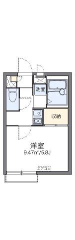 レオパレスモワ ピエスの間取り画像