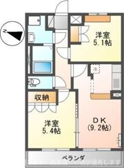 イーストリバーⅢの間取り画像
