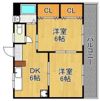橋本ビル（戸畑）の間取り画像