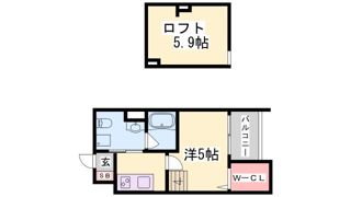 ルミエ神戸西の間取り画像