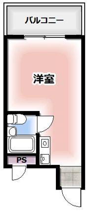 サンライズマンション（大東市寺川）の間取り画像