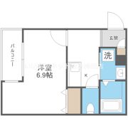ALEGRIA姫島Ⅱの間取り画像