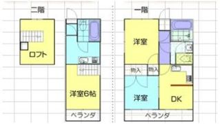 光明不動産第13テナントの間取り画像