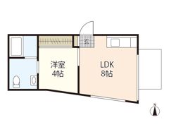 リバティ三篠の間取り画像