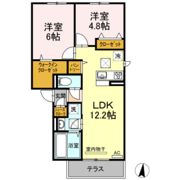 ノースエスペランサ平野の間取り画像