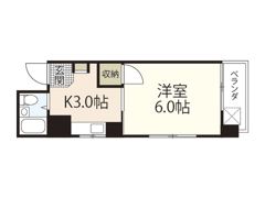 イアーザ舟入中町の間取り画像