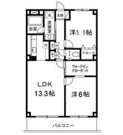 アルファークレストの間取り画像