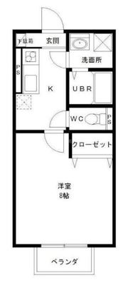 アズフレンディの間取り画像