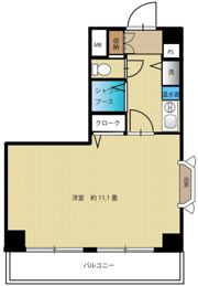 シティハイツ吉祥寺501の間取り画像