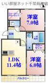 サンプットコートの間取り画像
