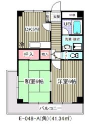 第2レクコーポ舞浜の間取り画像