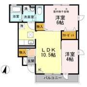 East Cloudの間取り画像
