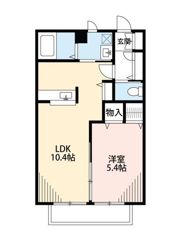 アペックスハイツ西船Ⅱの間取り画像