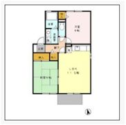 セジュールかながわ B棟の間取り画像