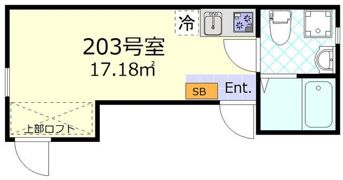 カーサ・アウローラ蓮根の間取り画像
