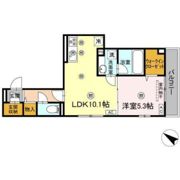 Colermo舟入南の間取り画像