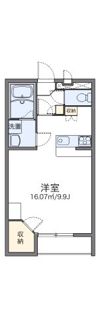 レオパレス鎌倉台Ⅱの間取り画像