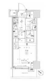 イアース横濱関内の間取り画像