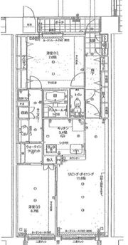 アルファステイツ中井町の間取り画像