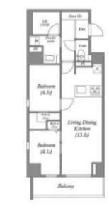 JP noie 上町台龍造寺の間取り画像