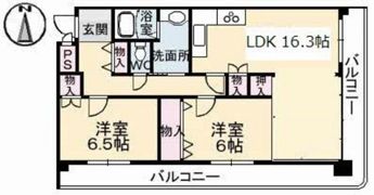 パロアルトⅠの間取り画像