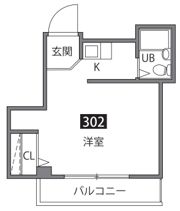 フランスコーポの間取り画像