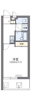 レオパレスヘリテージ新都心の間取り画像